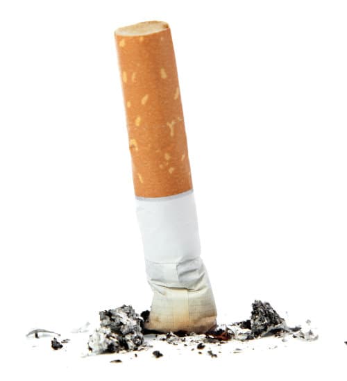 Cigarro apagado