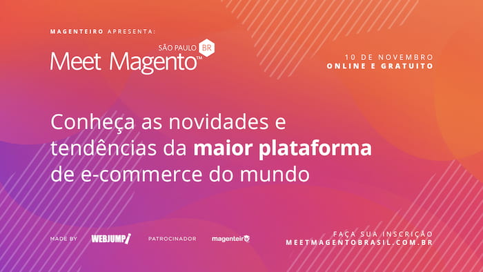 O Meet Magento 2020 reunirá palestrantes de peso. Saiba mais sobre o evento e garanta sua vaga.