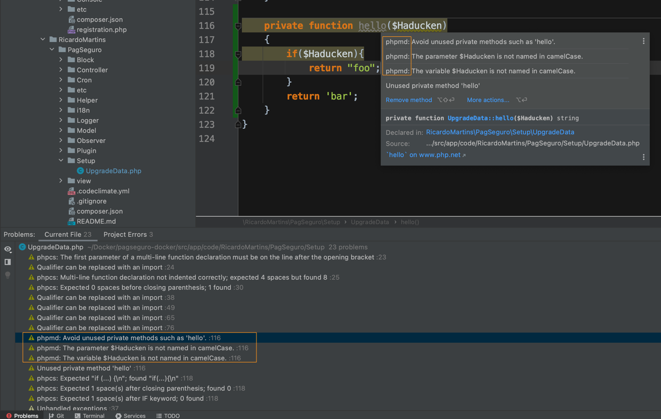 Como melhorar seu código Magento com PHP Mess Detector