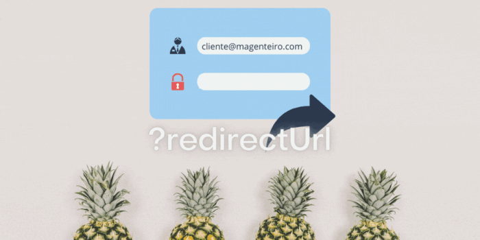 Animação com redirect personalizado depois do login no Magento 2