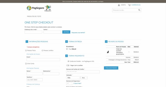 OneStepCheckout by Inovarti