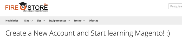 Exemplo da tela de criação de conta após nossa atualização via layout xml Exemplo da tela de criação de conta após nossa atualização via layout xml