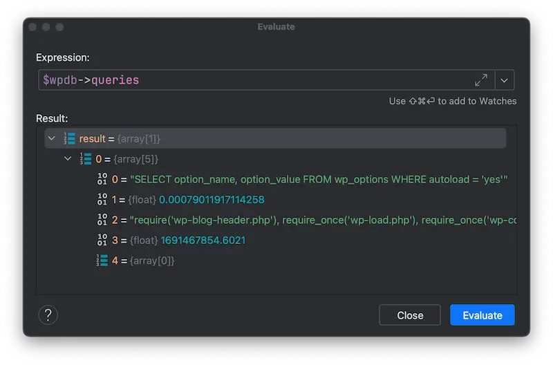 Debugando Queries do WordPress com XDebug no PhpStorm Debugando Queries do WordPress com XDebug